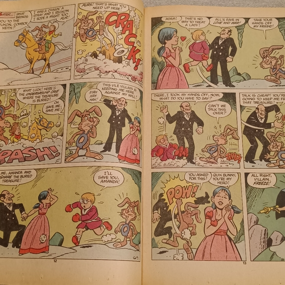 Marvel Comics The Adventures of Quik Bunny 1984 Vintage Comic Book - Picture 2 of 2